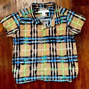 Burberry button down. Like New!!!!